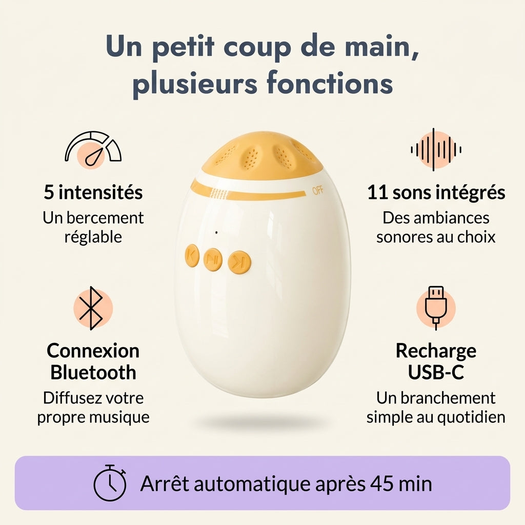 NapSway – Berceur automatique pour poussette